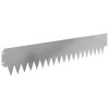 vidaXL Raseneinfassung 30 pcs 103 x 20 cm Metall Silber