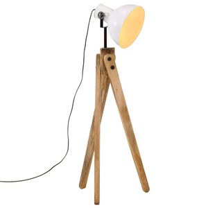vidaXL Stehleuchte 25 W Wei&szlig; 45x45x120 cm E27