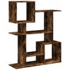 vidaXL Raumteiler-B&uuml;cherregal R&auml;uchereiche 92x29x112 cm Holzwerkstoff