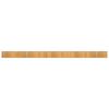 vidaXL Teppich Rechteckig Natur 60x1000 cm Bambus