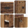 vidaXL Seitenschrank Altholz 40 x 50 x 75 cm Holzwerkstoff