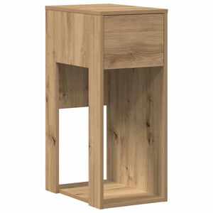 vidaXL Computerschrank mit Schublade Artisan-Eiche 30x44x74 cm