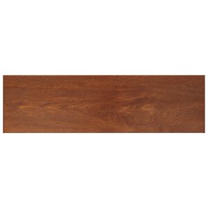 vidaXL Fensterbank Braunes Holz 120 x 40 x 4,5 cm PVC