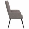 vidaXL Relaxsessel Taupe Stoff