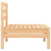 vidaXL 3-tlg. Garten-Lounge-Set Kiefer Massivholz