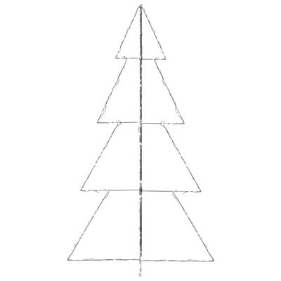 vidaXL Weihnachtsbaum in Kegelform 360 LEDs Indoor Outdoor 143x250 cm