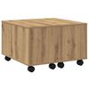 vidaXL Couchtisch Artisan-Eiche 60x60x38 cm Holzwerkstoff