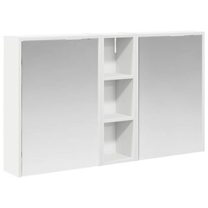 vidaXL Badezimmerschrank-Set 3 pcs 106 x 16 x 62,5 cm Holzwerkstoff
