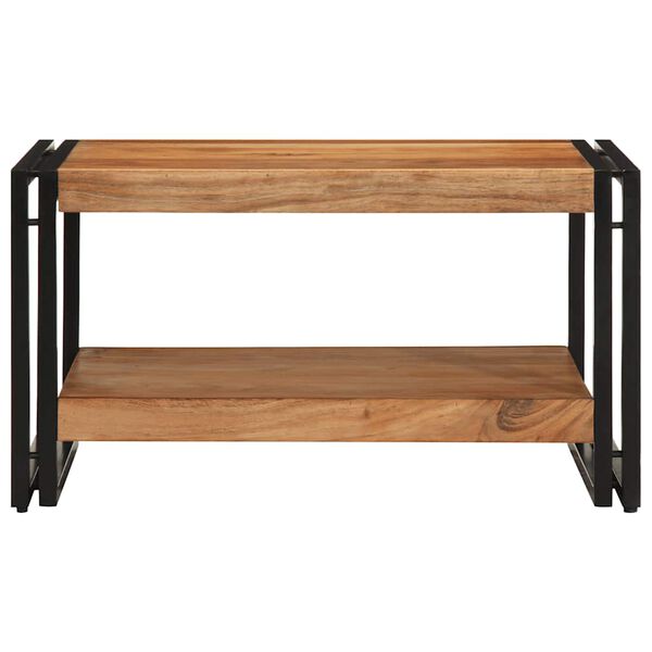 vidaXL Couchtisch 70x50x38 cm Massivholz Akazie