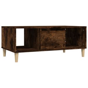 vidaXL Couchtisch R&auml;uchereiche 90x50x36,5 cm Holzwerkstoff