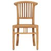 vidaXL 7-tlg. Garten-Essgruppe Massivholz Teak