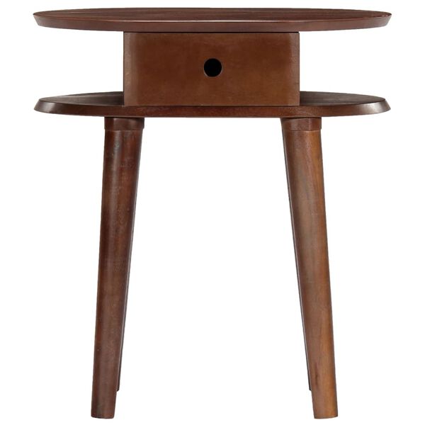 vidaXL Nachttisch 50x35x55 cm Massivholz Akazie
