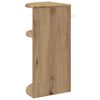 vidaXL Beistelltisch Artisan-Eiche 29,6 x 29,6 x 60 cm Holzwerkstoff