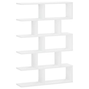 vidaXL Wandregal Wei&szlig; 70 x 17 x 101 cm Holzwerkstoff