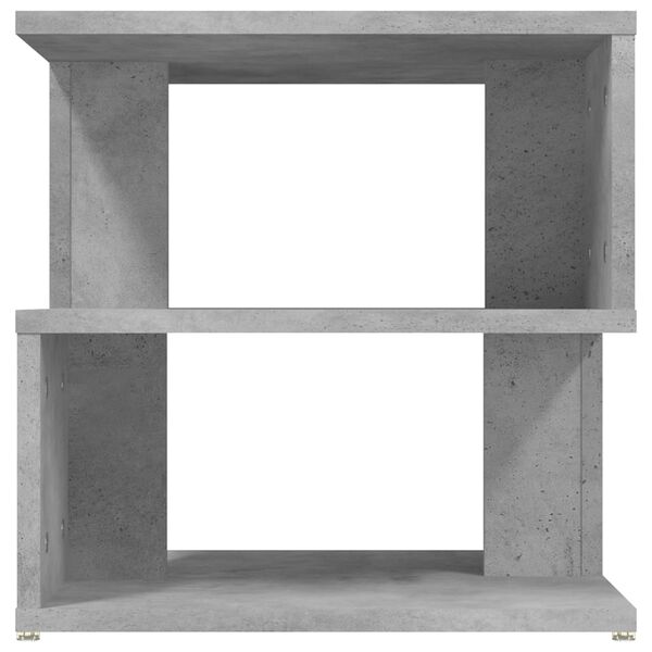 vidaXL Beistelltisch Betongrau 40x40x40 cm Holzwerkstoff