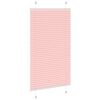 vidaXL Plissee Rosa 70x150 cm Stoffbreite 69,4 cm Polyester