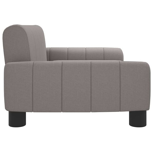 vidaXL Hundebett Taupe 70x45x30 cm Stoff