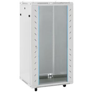 vidaXL 22U Netzwerkschrank auf Rollen 19" IP20 60x60x120 cm