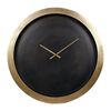 Gifts Amsterdam Wanduhr Avigon Aluminium Golden und Schwarz 55 cm