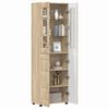 vidaXL Highboard mit Regal Sonoma-Eiche 60 x 35 x 182 cm Holzwerkstoff