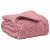 vidaXL Sommerdecke Rosa 155 x 200 cm Mikrofaser und Teddy-Fleece