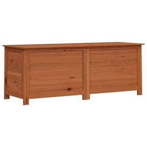vidaXL Outdoor-Kissenbox Braun 150x50x56 cm Massivholz Tanne