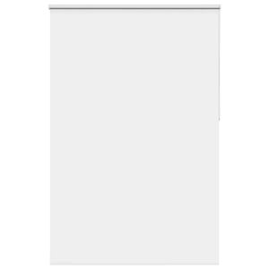 vidaXL Verdunkelungsrollo Wei&szlig; 160x230cm Stoffbreite 156,6cm Polyester