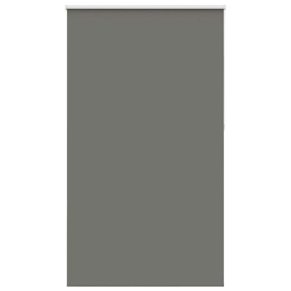 vidaXL Verdunkelungsrollo Grau 140x210cm Stoffbreite 136,6cm Polyester