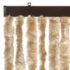 vidaXL Insektenschutz-Vorhang Beige 56x185 cm Chenille