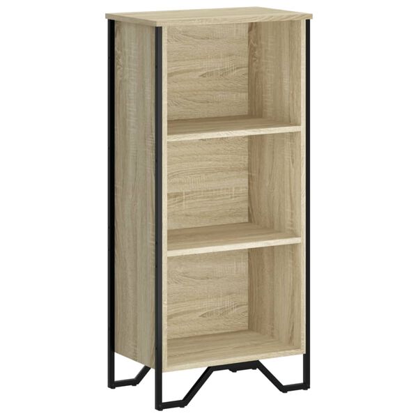 vidaXL B&uuml;cherregal Sonoma-Eiche 50x31x106 cm Holzwerkstoff