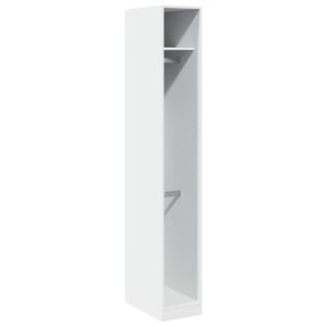 vidaXL Kleiderschrank Wei&szlig; 30x50x200 cm Holzwerkstoff