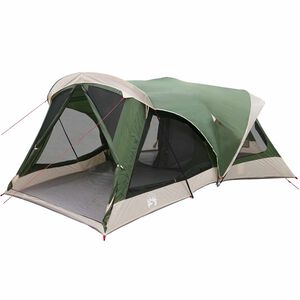 vidaXL Familienzelt Gr&uuml;n 550 x 555 x 208 cm