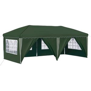 vidaXL Pop-up Partyzelt 575 x 288 x 245 cm Gr&uuml;n