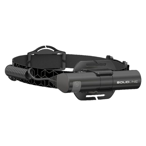 SOLIDLINE Akku-Stirnlampe LED SH6R 600 lm Rotlicht