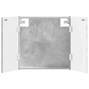 vidaXL Dartboard Schrank DELFT Betongrau 52,5 x 10,5 x 53,5 cm