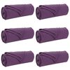 vidaXL Wohndecken 6 Stk. Lila 200 x 150 cm 2.61 Fleece