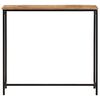 vidaXL Konsolentisch 80x30x74 cm Massivholz Mango und Eisen