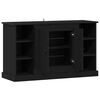 vidaXL Sideboard Schwarz Eichen-Optik 100 x 35,5 x 60 cm Holzwerkstoff