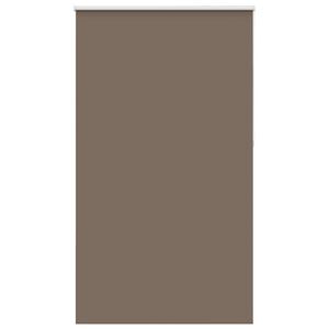 vidaXL Verdunkelungsrollo Kaffeebraun 140x210 cm Stoffbreite 136,6 cm