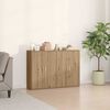 vidaXL Sideboard 2 pcs Artisan-Eiche 60 x 31 x 84 cm Holzwerkstoff