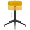 vidaXL Essst&uuml;hle 2 Stk. Drehbar Senfgelb Samt