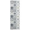 vidaXL Teppichl&auml;ufer ORIZ 1150 gsm Grau und Schwarz
