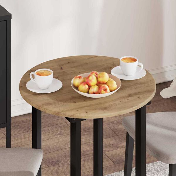 vidaXL Tischplatte Artisan-Eiche 60 x 60 x 1,5 cm Holzwerkstoff