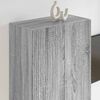 vidaXL TV-Wandschrank Graues Sonoma 59,5 x 31 x 100 cm Holzwerkstoff