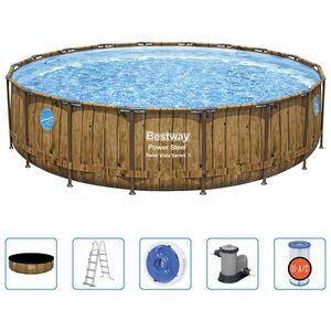 Bestway Power Steel Swimmingpool Set 549x122 cm