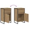 vidaXL Sideboard Kunsthandwerk Eiche 81 x 36 x 150.5 cm Holzwerkstoff