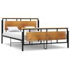 vidaXL Bett Metall 160x200 cm