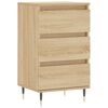 vidaXL Sideboard Sonoma-Eiche 40x35x70 cm Holzwerkstoff
