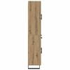 vidaXL Highboard Artisan-Eiche 69,5 x 34 x 180 cm Holzwerkstoff