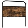 vidaXL Kopfteil R&auml;uchereiche 100 cm Stahl und Holzwerkstoff